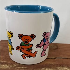 Grateful Dead 20 oz Officially Licensed Coffee Mug - like new!